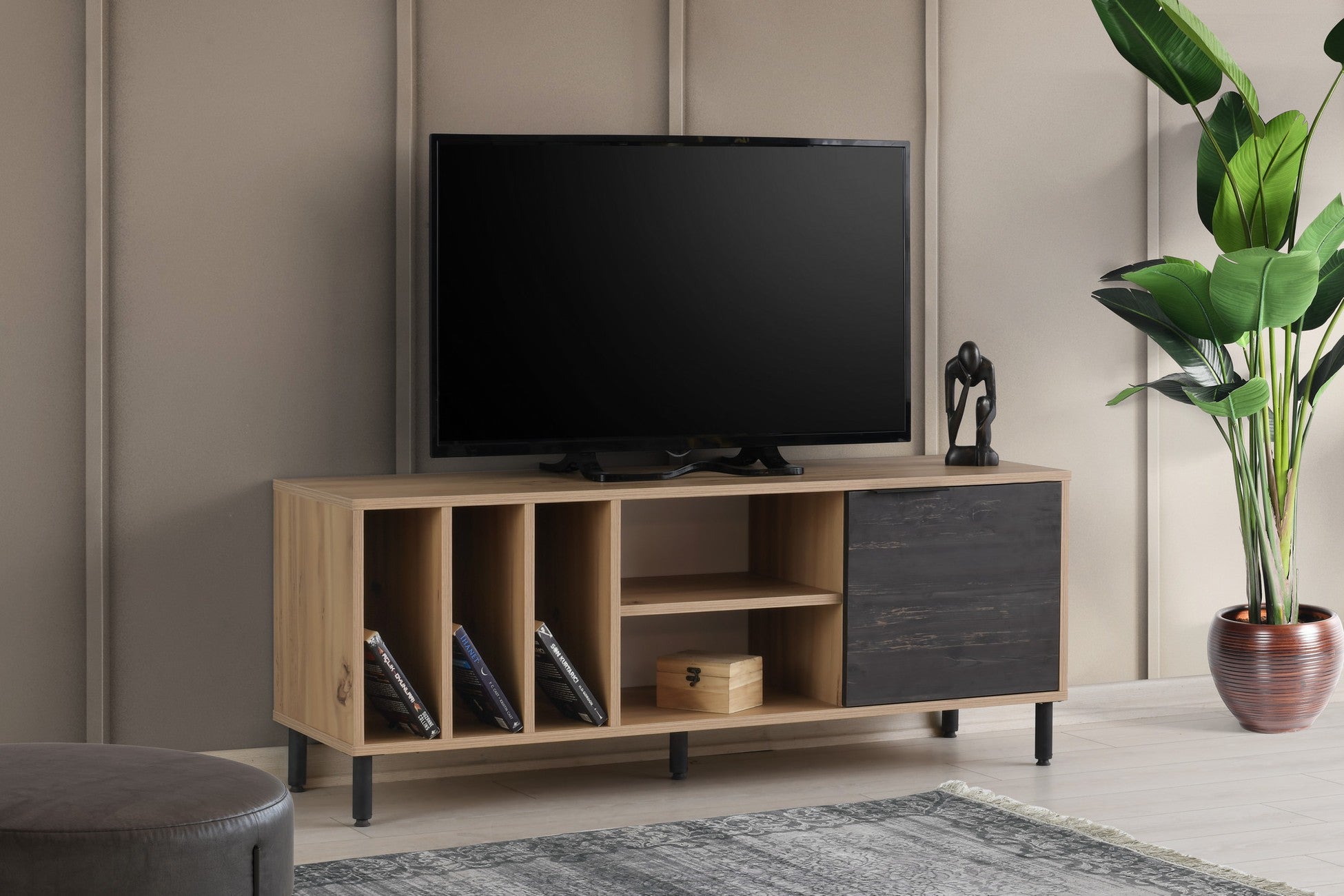 Meuble TV Casares - Oak