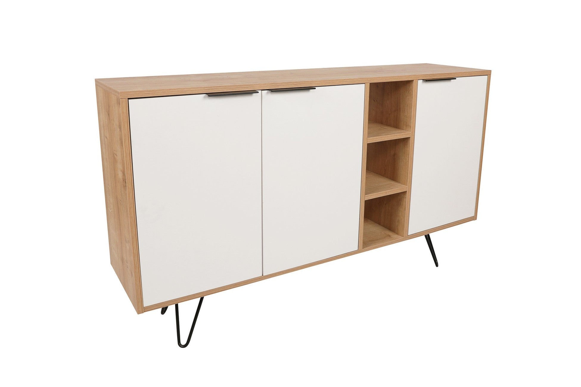 Console Clara Console - Oak, White