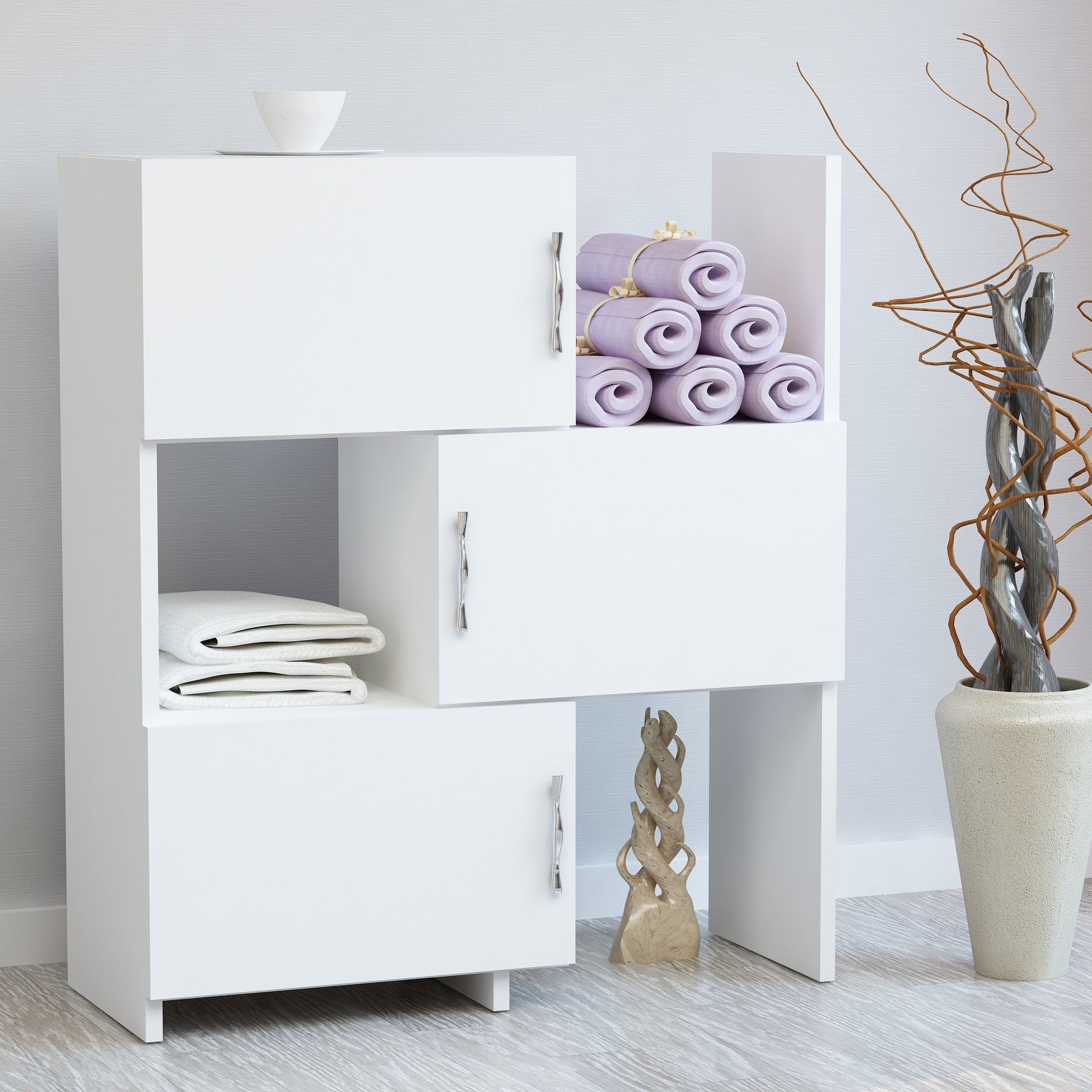 Armoire polyvalente Anna - White