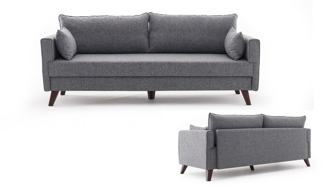 Canapé de 3 places Bella Sofa Bed - Grey