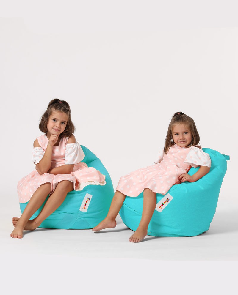 Pouf de jardin Premium Kids - Turquoise