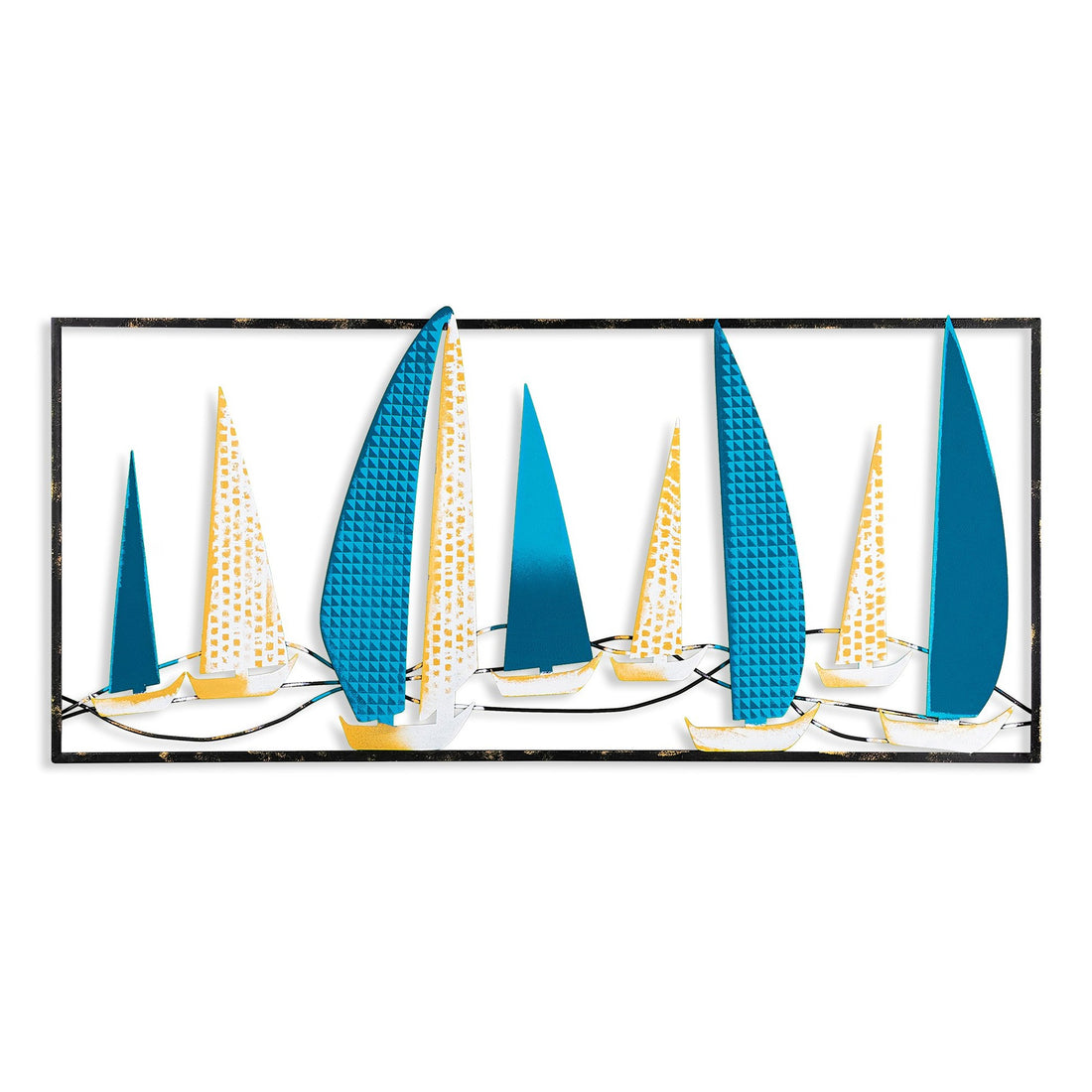 Accessoire mural en métal décoratif Yelkenli 2