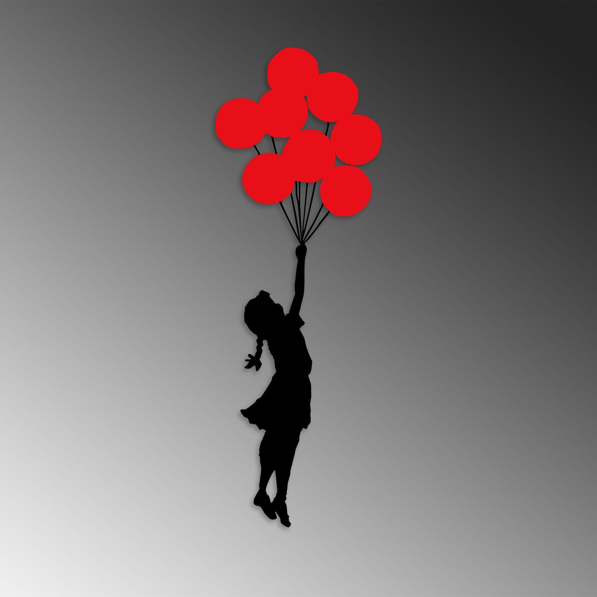 Accessoire mural en métal décoratif Banksy - 11