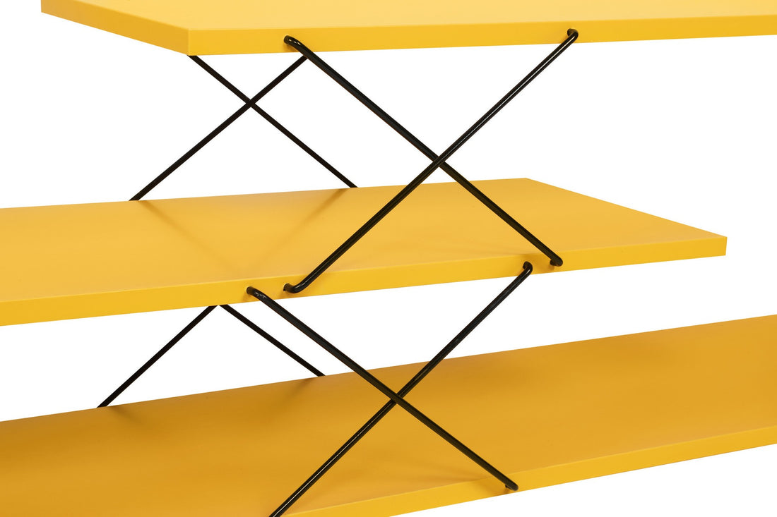 Meuble TV Zigzag - Yellow