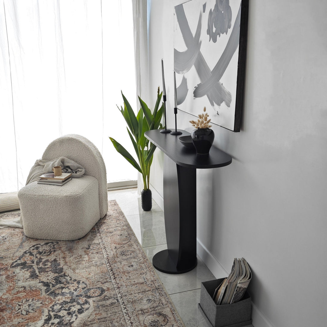 La commode Ellittica - Anthracite