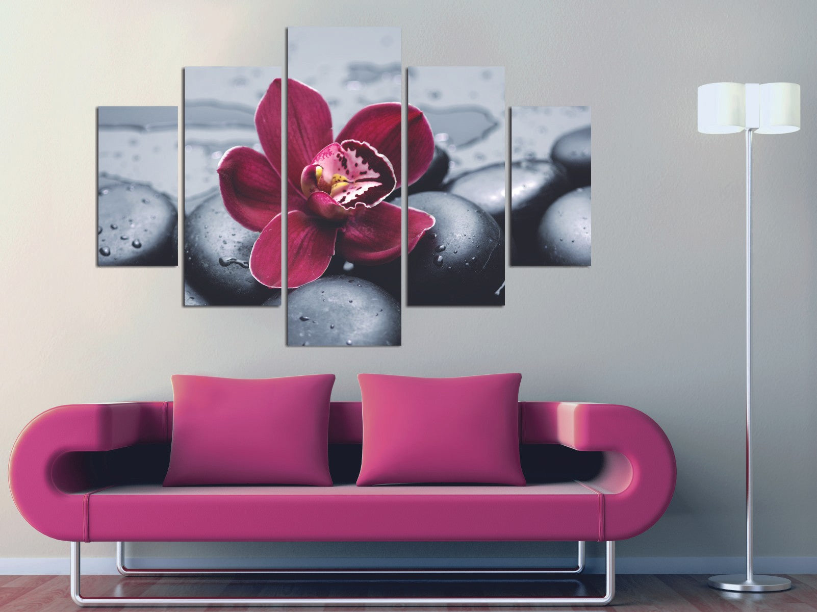 Peinture décorative MDF (5 pièces) ST031